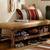 Reclaimed Leather Bench 8 thumbnail