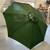 Bond 9 Foot Wooden & Canvas Market Umbrella - Forest Green 2 thumbnail