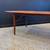 Restored Danish Modern teak expanding surfboard dining table 10 thumbnail