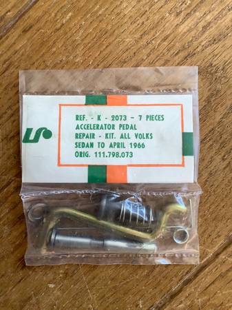 VW accelerator pedal repair kit 1