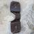 Brown leather saddlebags 2 thumbnail