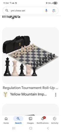 YMI Tournament Chess set 1