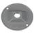 Sigma One 1/2" Hole - All Weather Outlet Box Round Cover 3 thumbnail