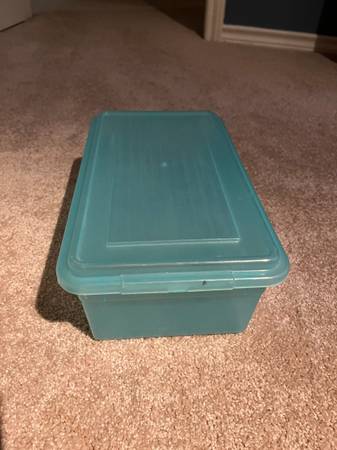 Assorted storage bins 1