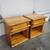 Rustic Log Style Pine Nightstands 3 thumbnail