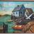 Antique Still Life Roses Oil painting canvas Expensive Frame Hoskins 23 thumbnail