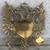 COAT OF ARM - BRASS 17"x15" 3 thumbnail