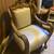Crazy carved antique wood throne style arm chair 4 thumbnail