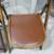 Vintage Unique PAIR of Folding Chairs - Wood & Metal - VERY NICE 3 thumbnail