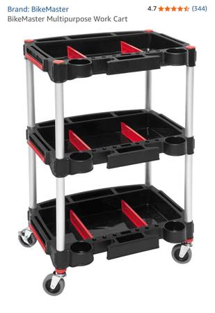 BikeMaster Multipurpose Work Cart 1