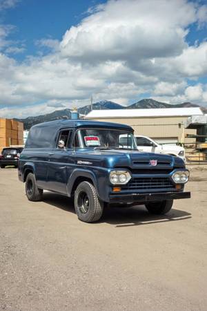 1960 F100 panel truck 1