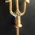 8 inch tall Trident spear Greek Poseidon serpents 2 thumbnail