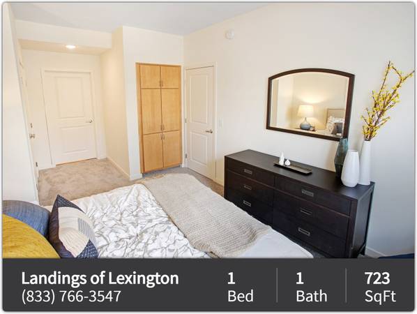 $1,412 / 1br - 723ft2 - Unveiling a haven of style: Your perfect 1 BR awaits. (Lexington)64003960442497122