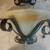 Large 2 tier Entry Wrought Iron Chandelier with 3 matching Sconces 3 thumbnail