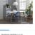 Dusty Blue Casual Dining Modern Side Chair (Metal Frame) Greyish 10 thumbnail