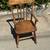 Vintage Oak Finish Child’s Rocking Chair 3 thumbnail