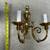 BRASS SCONCE - HARDWIERED 3 thumbnail
