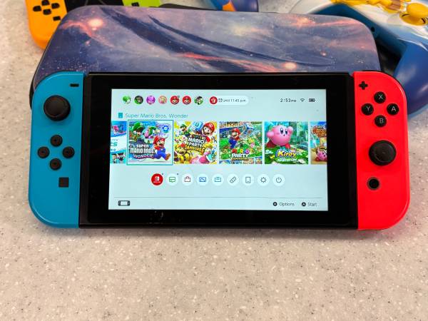 Nintendo switch v2 console bundle- massive 6-player party pack! 🎮 1
