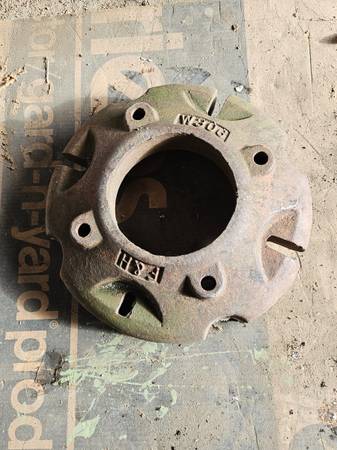 One old F&H wheel weight 1