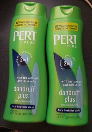 2 Bottles - Pert Plus Shampoo + Conditioner 2 in 1 - Dandruff Plus - 1 1