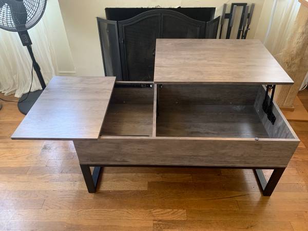 Coffee table with working station 1