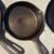 2 Cast Iron Frying Pans / Skillets 8" and 6" 2 thumbnail