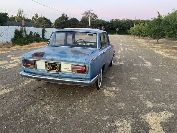 1967 Toyota Corona Deluxe sedan - $5,900 (dublin / pleasanton / livermore)63487939449219124