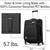 Samsonite UpLIFT Softside 22" Carry-On Spinner Lightwt Black Suitcase 5 thumbnail