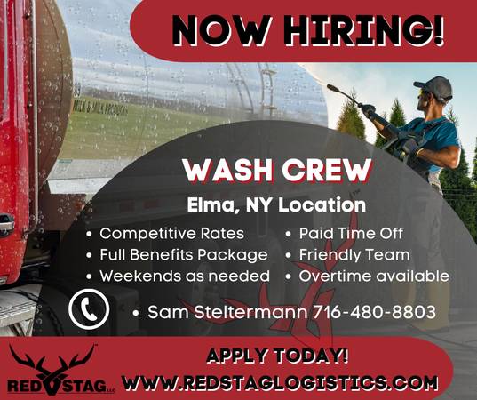 Wash Crew members - Elma, NY 1