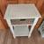 Beachy end table, shelf & basket drawer bathroom/bedside nightstand 5 thumbnail