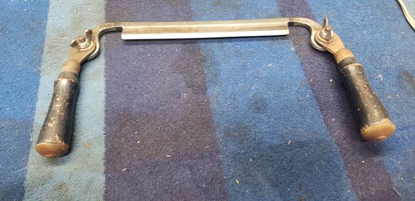 Vintage Winsted Edge Tool Works 8" Drawknife Folding Handles 1