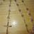 Fashion Gold Flower Bead w/ Clear Crystal Beads Rosary Necklace 2 thumbnail
