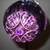 Melrose Inter., Purple/Pink Mercury Glass Ball Christmas Ornament 2 thumbnail
