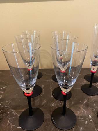 Wine Glasses Daniel Hechter Austrian Crystal 1