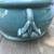 An elegant turquoise glazed pot for orchard/ flower arrangement 4 thumbnail