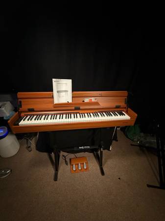 Vangoa Digital Piano 88 Key Weighted Keyboard, Full-Size Electric Piano + stand 1