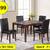 5 Pcs. Dining Sets (Table + 4 Chairs)   Under $400! 4 thumbnail