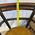 Mid Century Rattan Bamboo Leather Swiveling Stools and Walnut Table 11 thumbnail