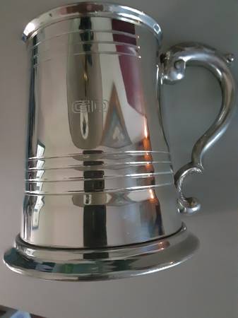 GENERAL DYNAMICS SERVICE AWARD PEWTER TANKARD 1