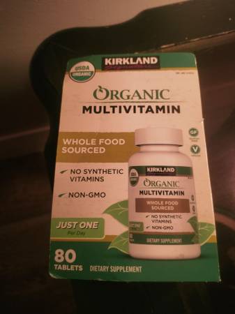 Kirkland organic multivitamin 1