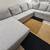 Living Spaces Large Sectional Couch 1 thumbnail