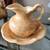 Hand Made Small Pitcher and Wash Basin 1 thumbnail