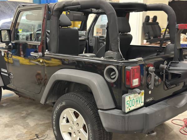 2012 Black Jeep Wrangler Sport - $14,500 (Hanover)63470621473793122