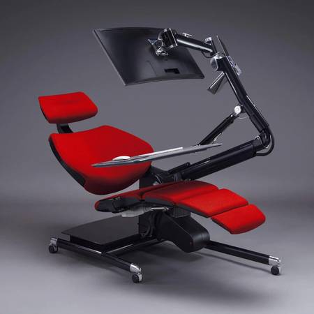 Altwork Reclining Computer Desk 1