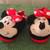 New Minnie Mouse DISNEY Slippers Toddler Youth Polka Dot - SIZE 7/8 1 thumbnail
