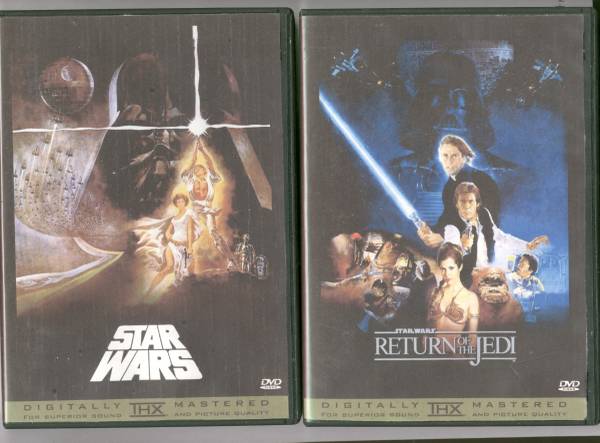 Two Star Wars DVDs 1