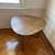 Midcentury modern triangular foldable table designed by john Stuart fu 1 thumbnail