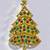 🎄Vintage NIB Gold Tone Christmas Tree Brooch (circa mid 90’s) 1 thumbnail
