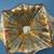 Vintage 1940s Center Gold Murano Glass Bowl 3 thumbnail