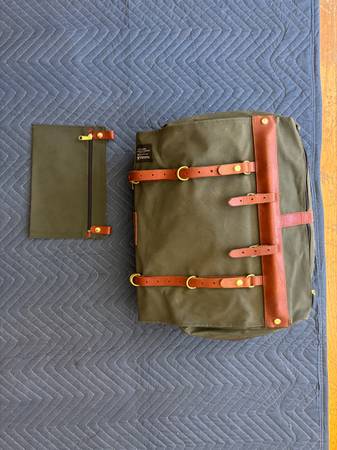 Rivendell Sackville Saddlesack Large - Olive Green - bicycle